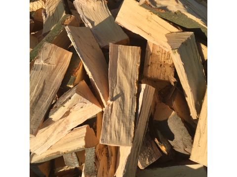 Palivové dřevo tvrdé - směs tvrdých listnatých dřevin 33 cm sypané