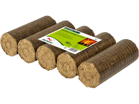 Válcové dřevěné brikety  - ENERGO HARD TOP