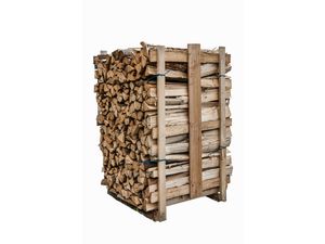 Palivové dřevo měkké - štípaná polínka 50 cm v paletách